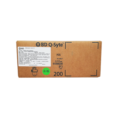 BD 分隔膜无针密闭式输液接头 Q-Syte分隔膜无针密闭式输液接头,带延长管