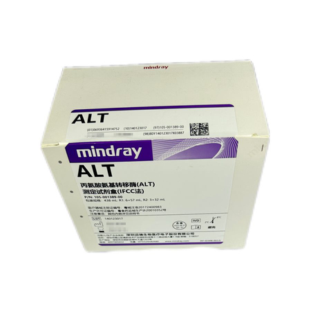迈瑞 丙氨酸氨基转移酶(ALT)测定试剂盒(IFCC法) 438mL:R1:6×57mL,R2:3×32mL