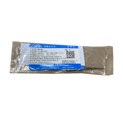上海手术器械厂 眼科镊 10cm直有齿WD