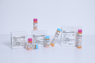 积水医疗 D二聚体检测试剂盒(胶乳免疫比浊法) D二聚体缓冲液①:10mL×1,D二聚体胶乳液②:10mL×1