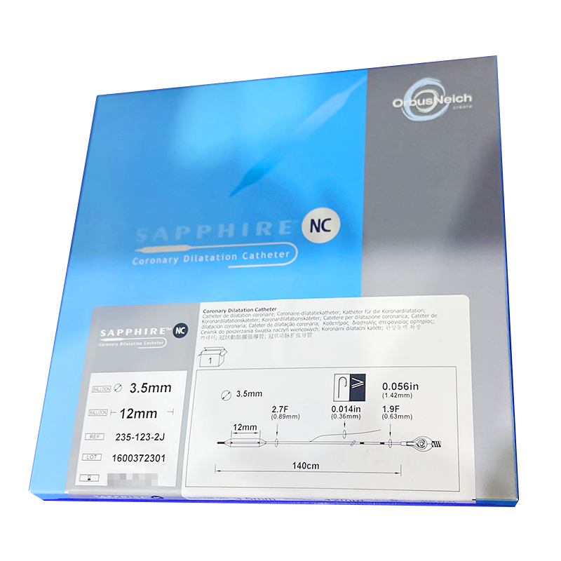 业聚医疗一次性使用冠状动脉球囊扩张导管 235-123-2J(Sapphire NC J)