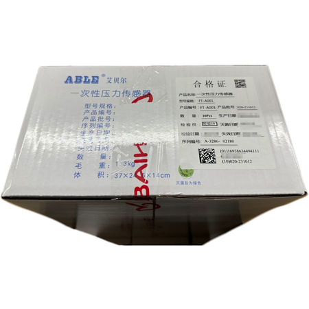 百合医疗 一次性压力传感器 FT-A001