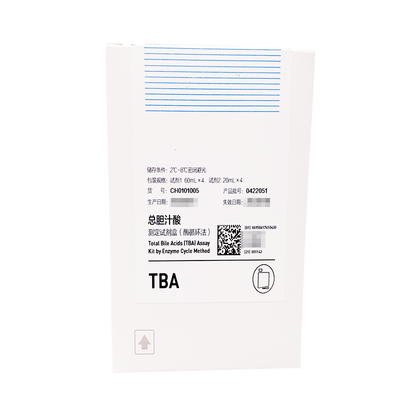 总胆汁酸测定试剂盒((酶循环法) 试剂1 60mL×4 试剂2 20mL×4