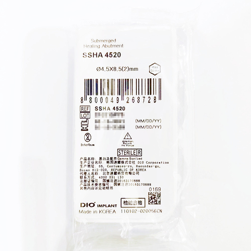 韩国迪耀 基台及配件 SSHA 4520