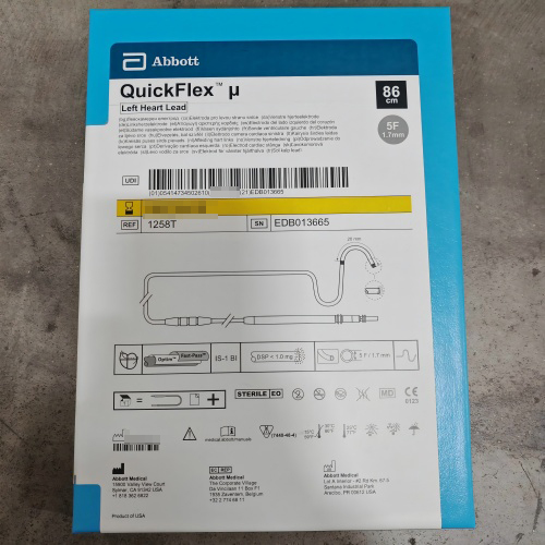 圣犹达植入式左心室起搏电极导线 QuickFlex μ 1258T(86)
