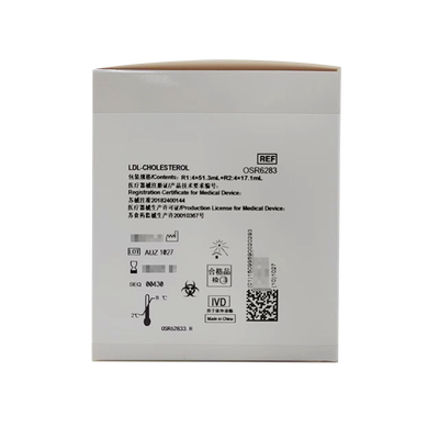 贝克曼 低密度脂蛋白胆固醇测定试剂盒(直接法) R1:4×51.3mL+R2:4×17.1mL