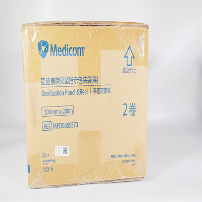 麦迪康 麦迪康牌灭菌指示包装袋(卷) 9570 平面灭菌卷300mmx200m