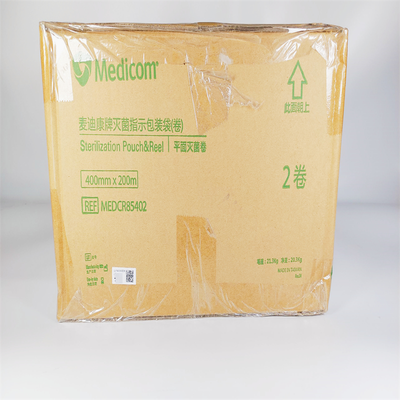 麦迪康 麦迪康牌灭菌指示包装袋(卷) 85402 平面灭菌卷400mm×200m