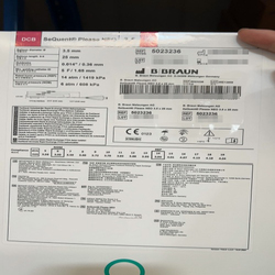 贝朗 紫杉醇释放冠脉球囊导管 5023236
