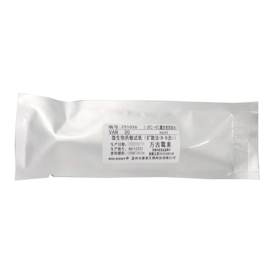 温州康泰 微生物药敏试纸(扩散法<K-B法>) 万古霉素VAN30 50片/瓶