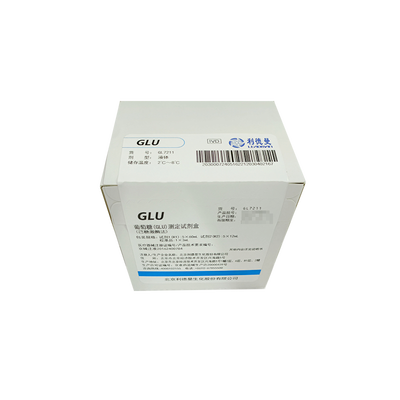 利德曼 葡萄糖(GLU)测定试剂盒(己糖激酶法) 试剂1(R1):5×60mL、试剂2(R2):5×12mL;校准品:1×3mL