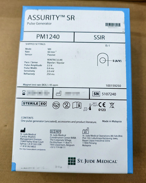 雅培 植入式心脏起搏器 PM1240
