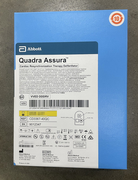 植入式心脏再同步复律除颤器 CD3367-40QC