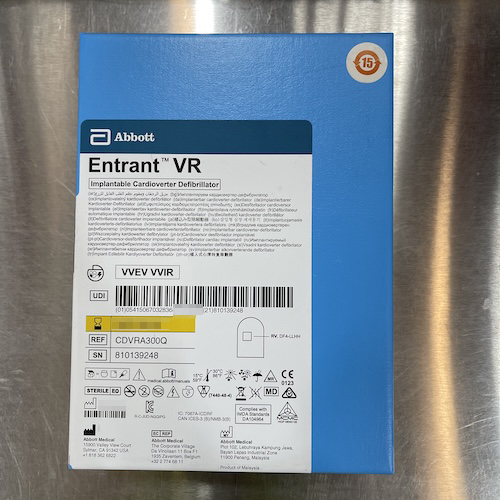 雅培植入式心脏复律除颤器 CDVRA300Q