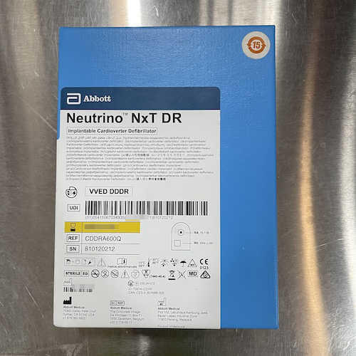 植入式心脏复律除颤器 CDDRA600Q