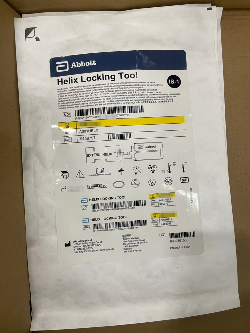 植入式心脏起搏电极导线-螺旋锁定工具 A001HELX