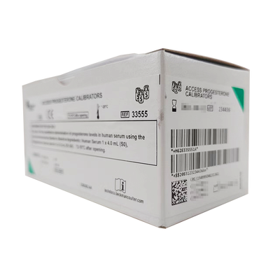 丹纳赫 孕酮校准品 校准品0(S0),4.0mL/瓶;校准品1(S1)–校准品5(S5),2.5mL/瓶;校准卡片:1个