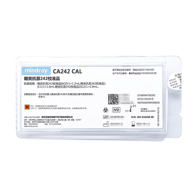 迈瑞 糖类抗原242校准品 糖类抗原242校准品0(C0):1×1.2mL,糖类抗原242校准品1(C1):1×1.0mL,糖类抗原242校准品2(C2):1×1.0mL.
