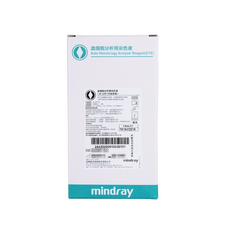 迈瑞血细胞分析用染色液 M-68P FR(12mL×1)