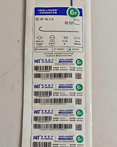 瑛泰 一次性使用指引导管 6F AL1.0