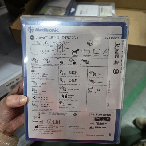 植入式再同步治疗心律转复除颤器 DTBC2D1