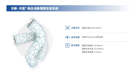 华脉泰科 胸主动脉覆膜支架系统 PTBS2824180