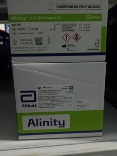 雅培 抗甲状腺过氧化物酶抗体测定试剂盒(化学发光微粒子免疫检测法) 2×100 测试/盒