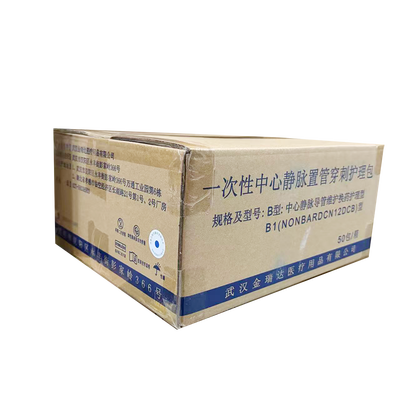 武汉金瑞达 一次性中心静脉置管穿刺护理包 B1(NONBARDCN12DCB)型