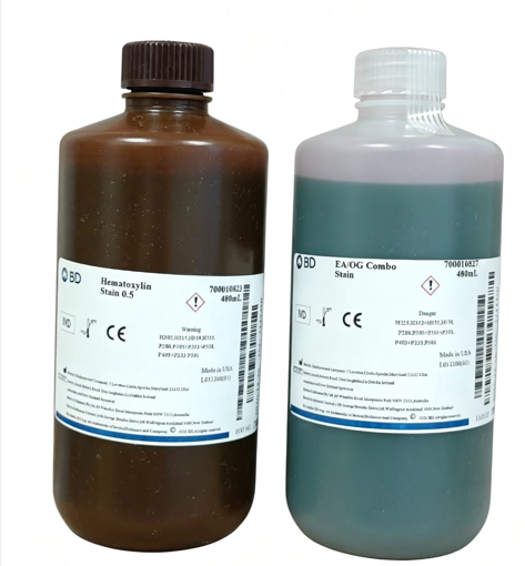 BD细胞染色液 苏木精染色剂 0.5 1×480 ml/瓶,EA/OG混合染色剂 1×480 ml/瓶