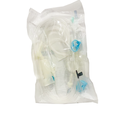 汇知康 一次性使用精密过滤输液器 带针 ZS-X-RTP,X为过滤介质孔径:5.0,配针规格(单位:mm):0.7×25 TW LB