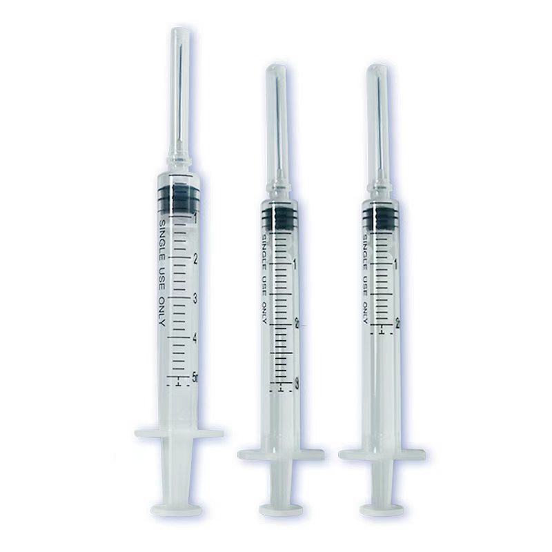 一次性使用无菌回缩式自毁注射器 固定针 RS007(5ml) 0.6×25mm TWLB