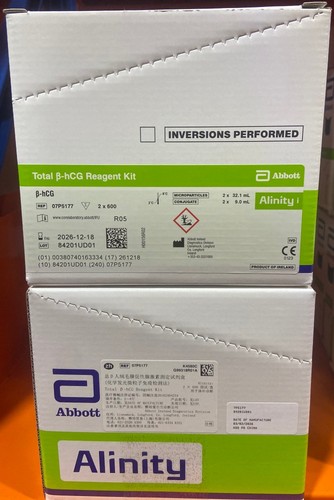 雅培 总β人绒毛膜促性腺激素测定试剂盒(化学发光微粒子免疫检测法) Alinity:2×600 测试/盒