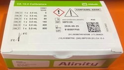 雅培 癌抗原15-3校准品 Alinity:6瓶(3.0mL/瓶)