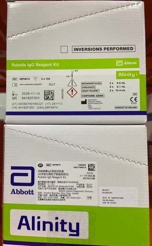 雅培 风疹病毒IgG测定试剂盒(化学发光微粒子免疫检测法) Alinity: 2×100 测试/盒