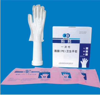 上海科邦医用薄膜手套 中号(M)
