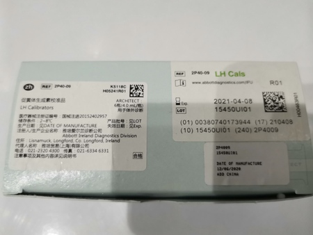 雅培 促黄体生成素校准品 ARCHITECT:6瓶(4.0mL/瓶)