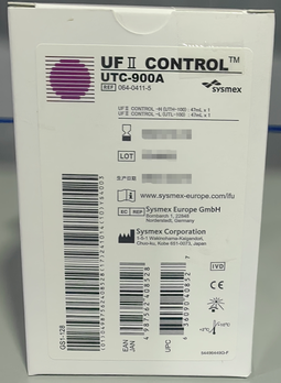 希森美康 尿有形成份检测质控品 高值质控品 (UF Ⅱ CONTROL-H): 47mL×1;低值质控品 (UF Ⅱ CONTROL-L): 47mL×1