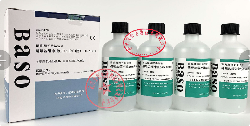 贝索瑞氏-姬姆萨染色液 磷酸盐缓冲液(pH6.8)(B液) 单包装规格:4×250ml