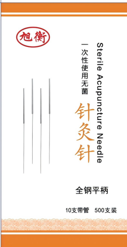 针灸针 无菌 平柄针 φ0.25×25mm