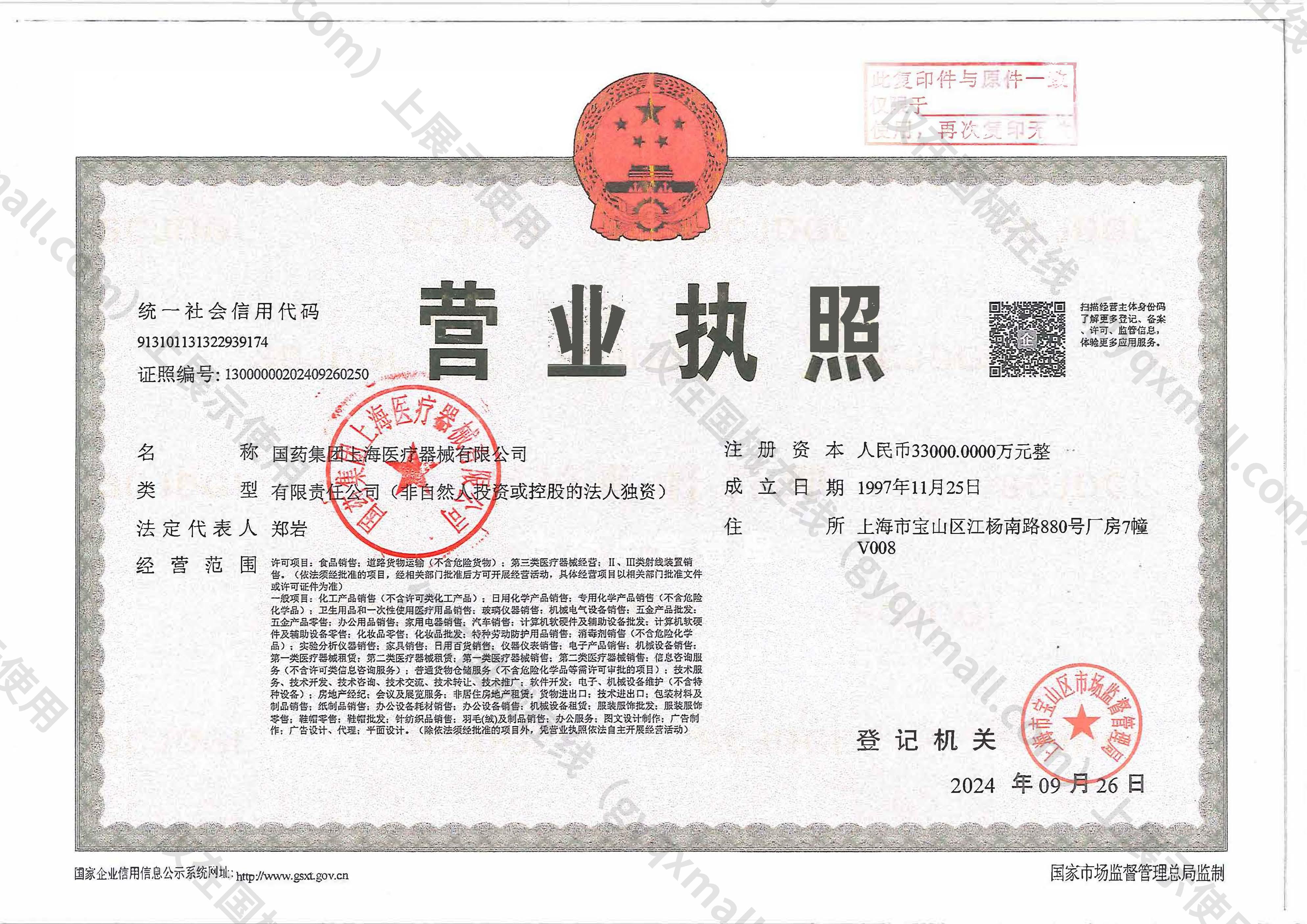 营业执照-913101131322939174