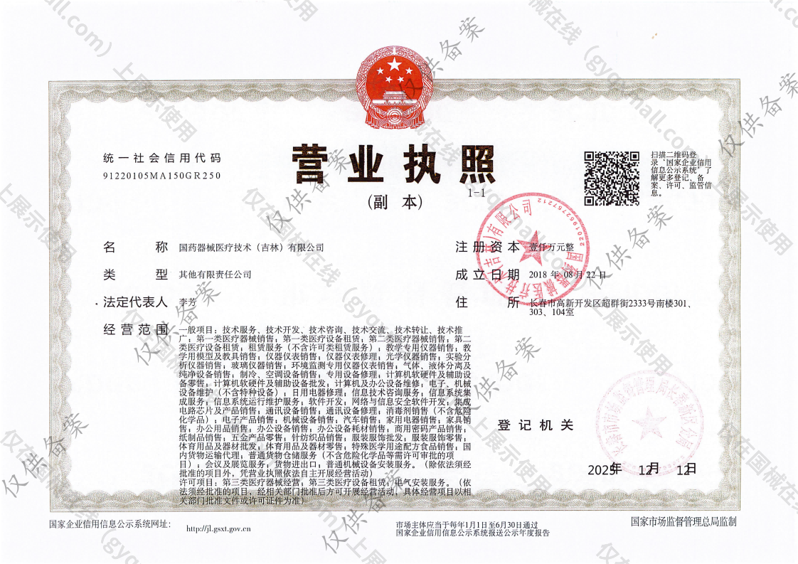 营业执照-91220105MA150GR250